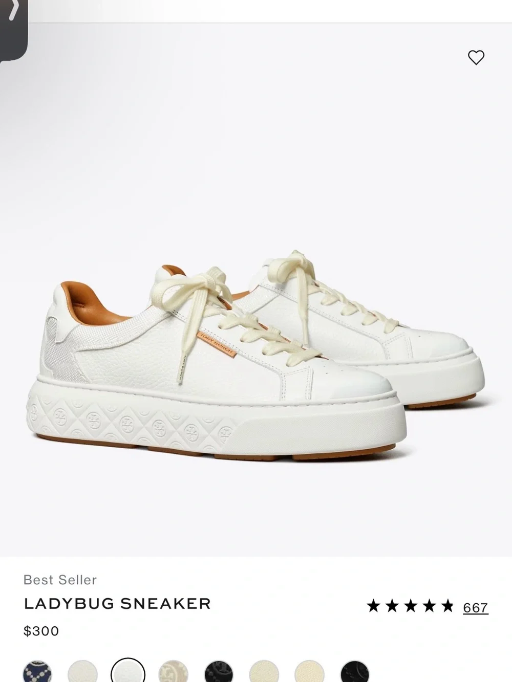 Tory Burch classic white
